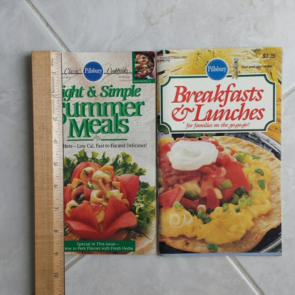 4 Pillsbury Recipes Magazines